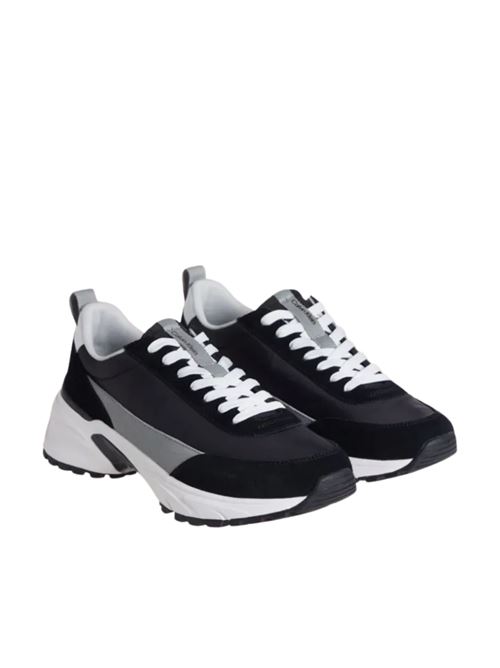 Scarpe da ginnastica Runner in pelle scamosciata e nylon Calvin Klein Jeans | YM0YM0145901H